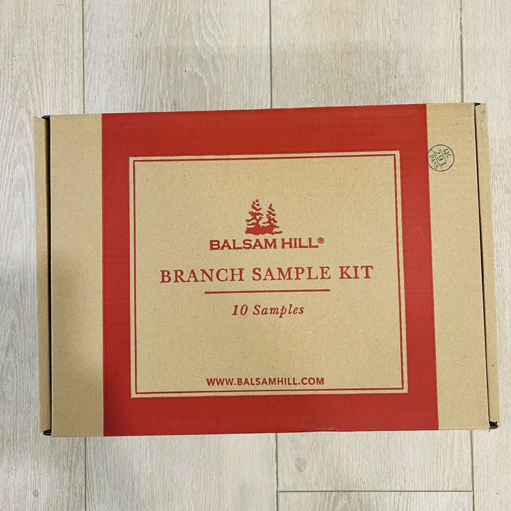 Balsam Hill Branch Sample Kit 10 Samples